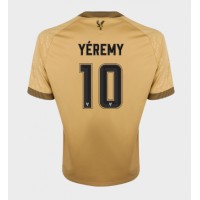 Moški Nogometni dresi Crystal Palace Yeremy Pino #10 Gostujoči 2025-26 Kratek Rokav
